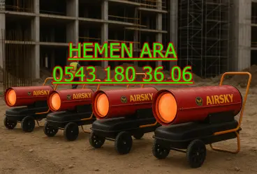Antalya Kepez Kiralık Elektrikli Isımak Isıtıcı Kiralama