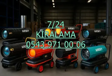 Aydın Mazotlu Elektrikli Isımak Isıtıcı Kiralama