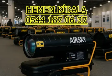 Bakırköy ve Başakşehir ve Bayrampaşa Mazotlu Elektrikli Isımak Isıtıcı Kiralama