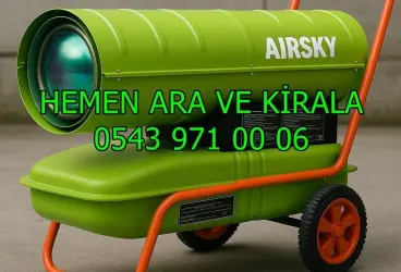 Balıkesir Karesi Kiralık Şantiye İnşaat Isıtıcısı Kiralama