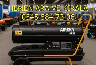 Çankırı Merkez Kiralık Endüstriyel Sıcak Hava Makinesi Kiralama