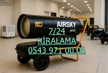 Çubuk Mazotlu Elektrikli Isımak Isıtıcı Kiralama