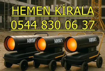 Diyarbakır Mazotlu Elektrikli Isımak Isıtıcı Kiralama