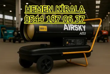 Erzincan Merkez Kiralık Dizel Isıtıcı Kiralama