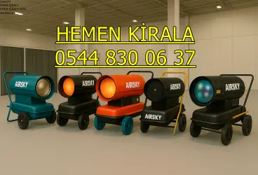 Erzurum Yakutiye Kiralık Fanlı Isımak Soba Kiralama