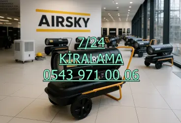 Güngören ve Kadıköy ve Kağıthane Mazotlu Elektrikli Isımak Isıtıcı Kiralama
