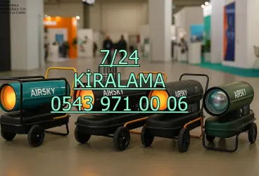 Kayseri Mazotlu Elektrikli Isımak Isıtıcı Kiralama