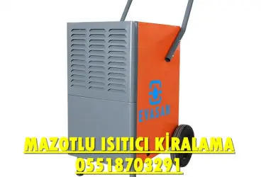 Kayseri ve Mersin ve İzmit Nem Alma Rutubet Giderme Cihazı Kiralama Firması