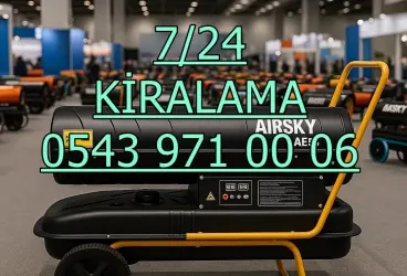 Kırklareli Lüleburgaz Kiralık Jet Fanlı Isıtıcı Kiralama