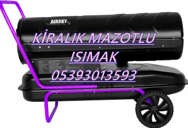 MAZOTLU ISITICI KİRALAMA Çankırı-İstanbul-Hakkâri-Batman-Rize