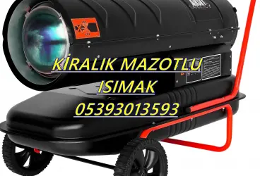 MAZOTLU ISITICI KİRALAMA Isparta-Bitlis-Tokat-Çankırı-Malatya