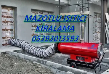 MAZOTLU ISITICI KİRALAMA Tunceli-İzmir-Manisa-Yalova-Adıyaman