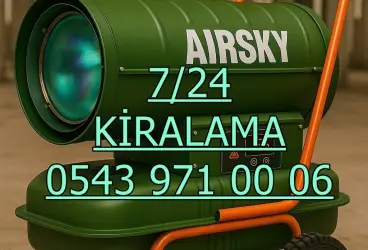 Muş Merkez Kiralık Dizel Isıtıcı Kiralama