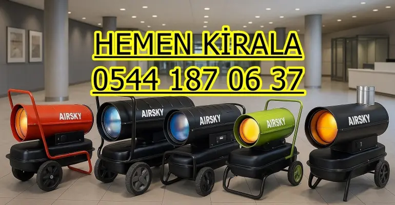 Artvin Merkez Kiralık Fanlı Mazotlu Soba Isımak Kiralama