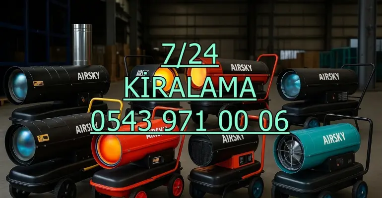 Aydın Mazotlu Elektrikli Isımak Isıtıcı Kiralama