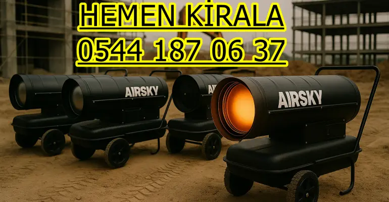 Çorum Merkez Kiralık Profesyonel Isıtma Makinesi Kiralama
