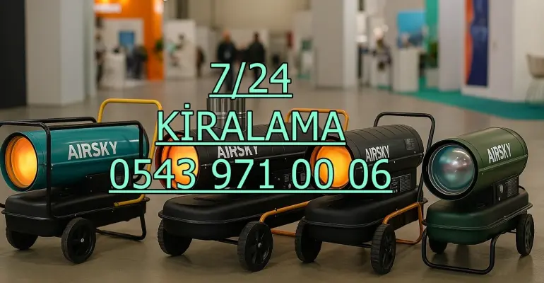 Kayseri Mazotlu Elektrikli Isımak Isıtıcı Kiralama