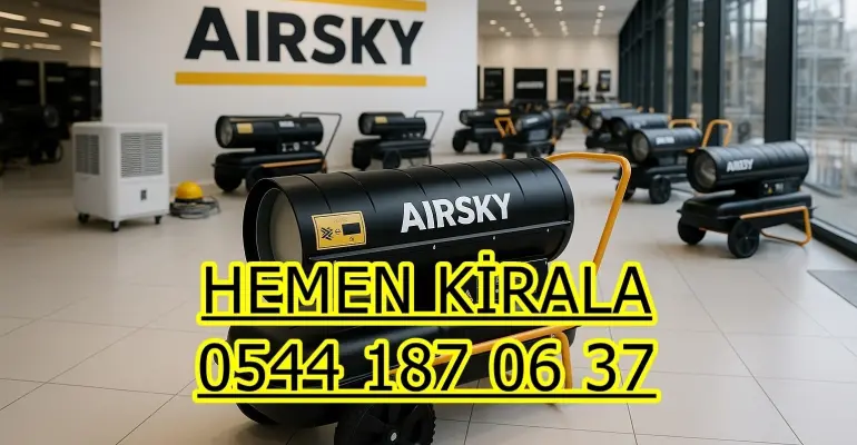 Kocaeli Gebze Kiralık Sanayi Tipi Jet Isıtıcı Kiralama