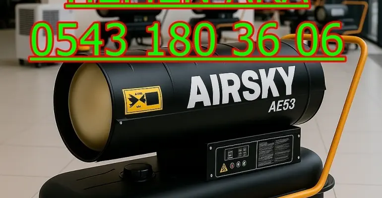 Konya Mazotlu Elektrikli Isımak Isıtıcı Kiralama