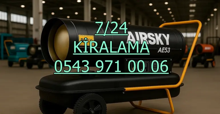 Mamak Mazotlu Elektrikli Isımak Isıtıcı Kiralama