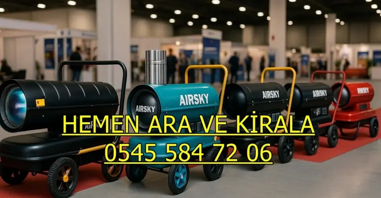Mersin Mazotlu Elektrikli Isımak Isıtıcı Kiralama