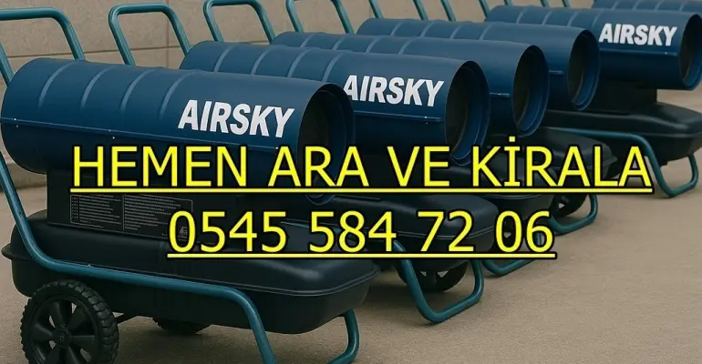 Pendik Mazotlu Elektrikli Isımak Isıtıcı Kiralama