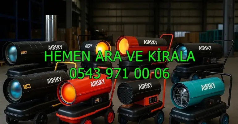 Rize Merkez Kiralık Isımak Isıtıcı Kiralama