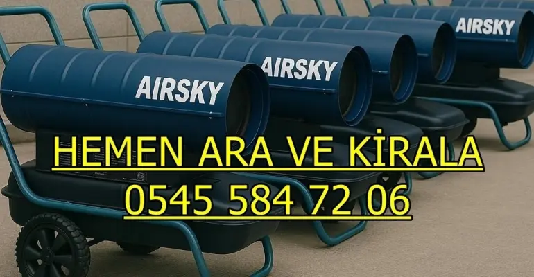 Tuzla Mazotlu Elektrikli Isımak Isıtıcı Kiralama