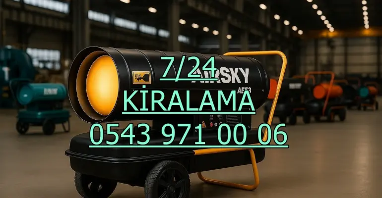 Zeytinburnu Mazotlu Elektrikli Isımak Isıtıcı Kiralama
